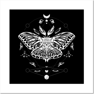 Death Moth Dark Mythology Posters and Art